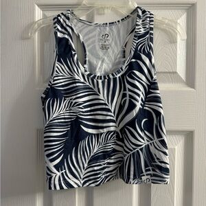 Curves N Combatboots crop tank